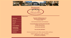Desktop Screenshot of medaillon-wesseling.de